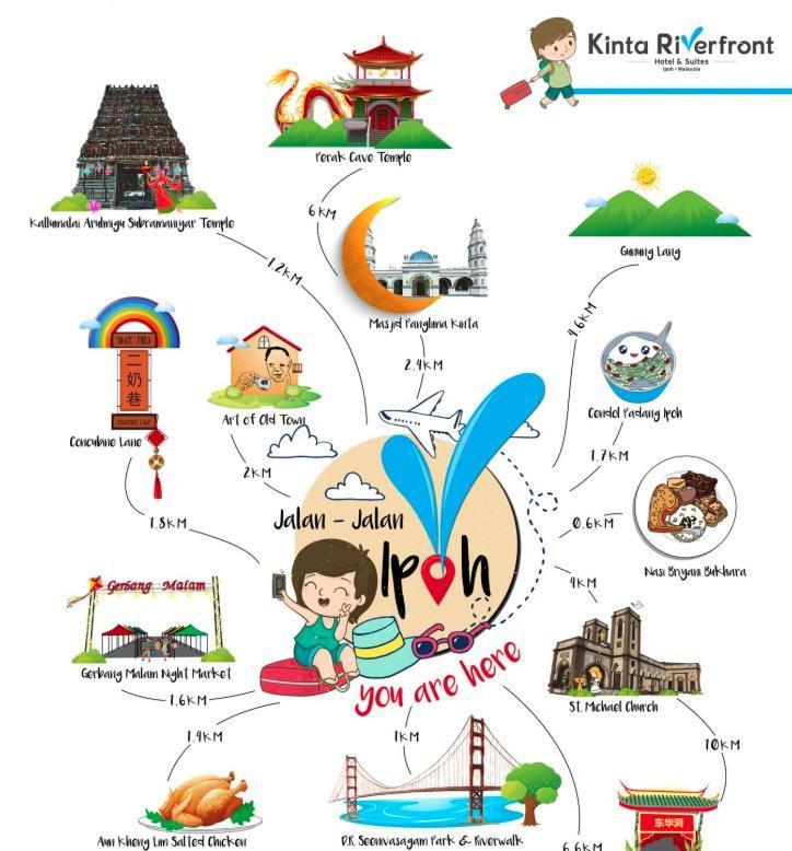 Pangsapuri Kinta Riverfront 4paxs Cozy By 97 Management *